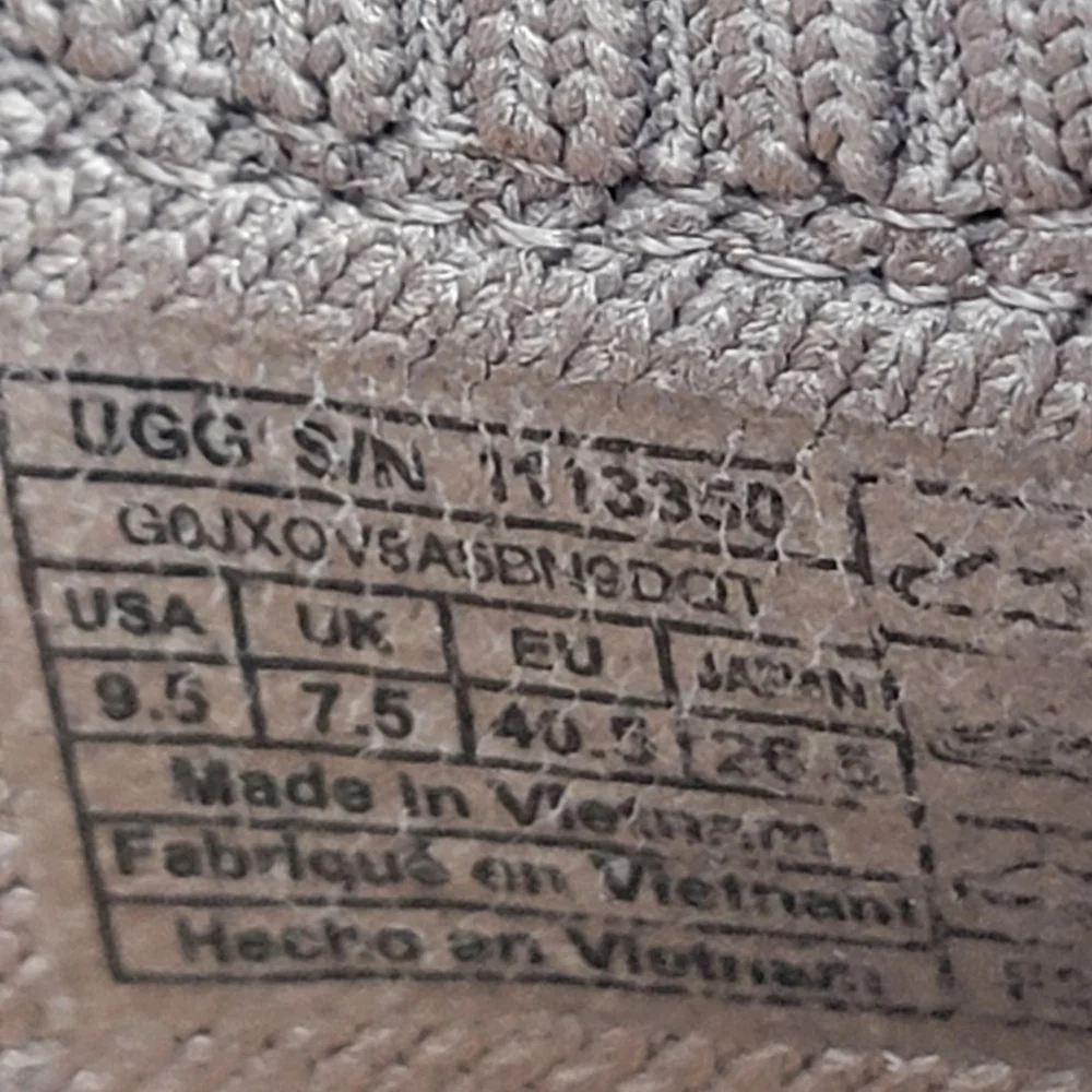 Ugg Womens Himari‎ Shoes Size 9.5. #1628